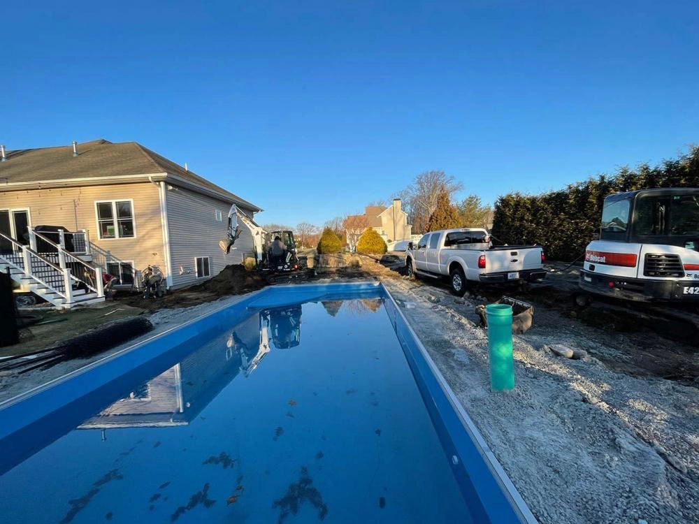 Cranston, RI pool installed
